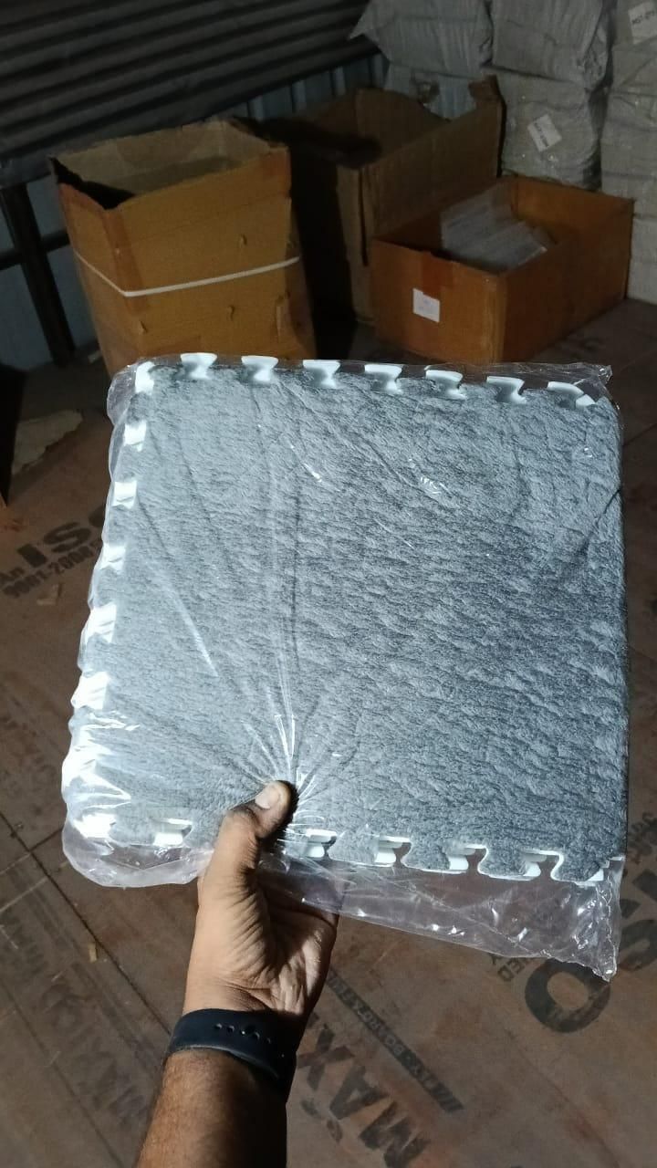 Interlocking Carpet Tiles Mat (6pc)