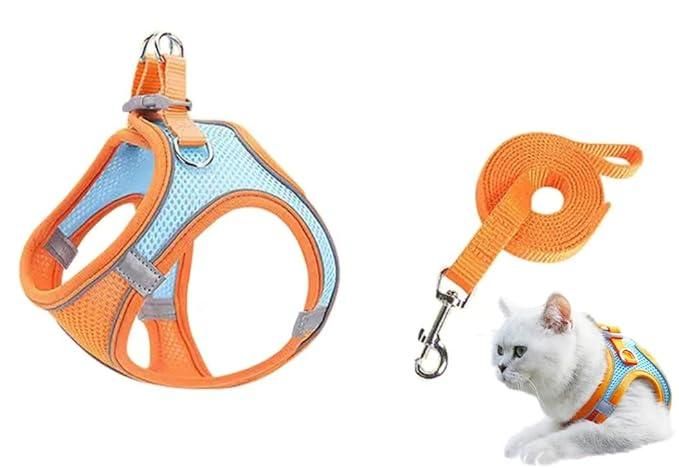 Cat Harness with Leash Adjustable Comfortable